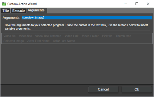 Preview video companion image