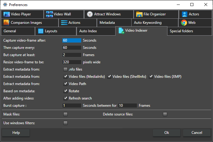 Fast, reliable, and extendable Video indexing in Fast video cataloger 8