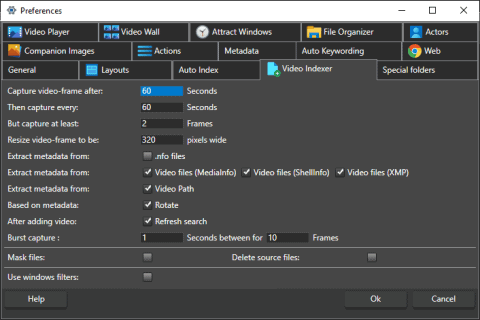 How to organize video files